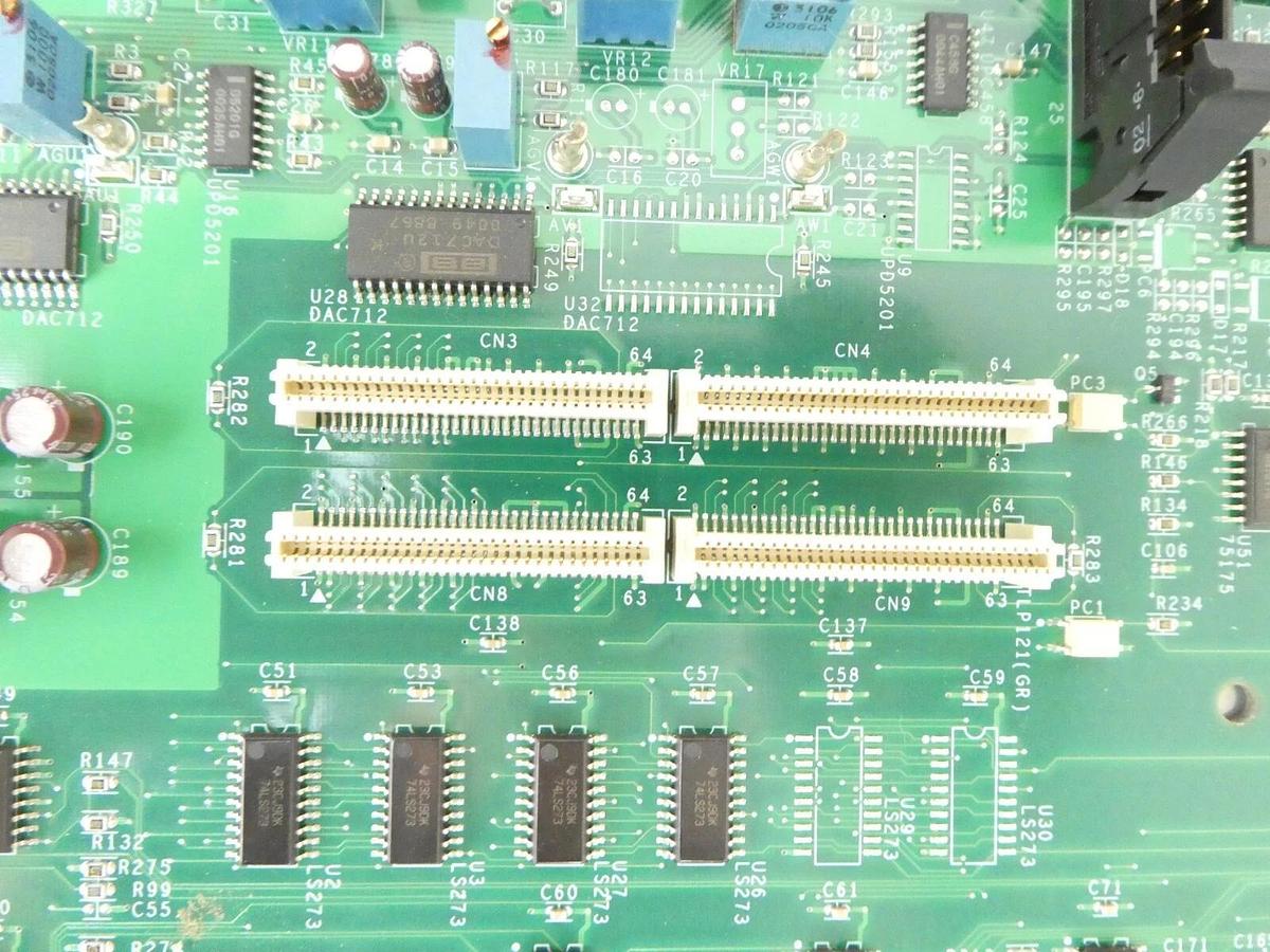 Used Yaskawa Electric CLSR-CA-4590N2BY1 Linear Motor PCB Nikon NSR Bent Pins Surplus