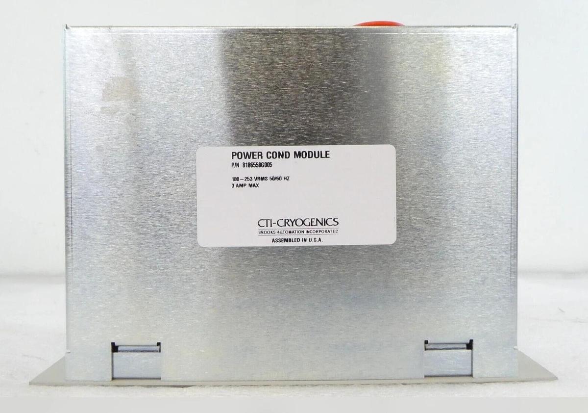 Used CTI-Cryogenics 8186558G005 Power Cond Module Helix Working Surplus