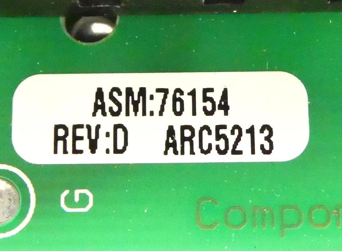 Used Parker Hannifin 75154 ICP VEM Controller PCB 76154 Source SF 5000 Working Spare
