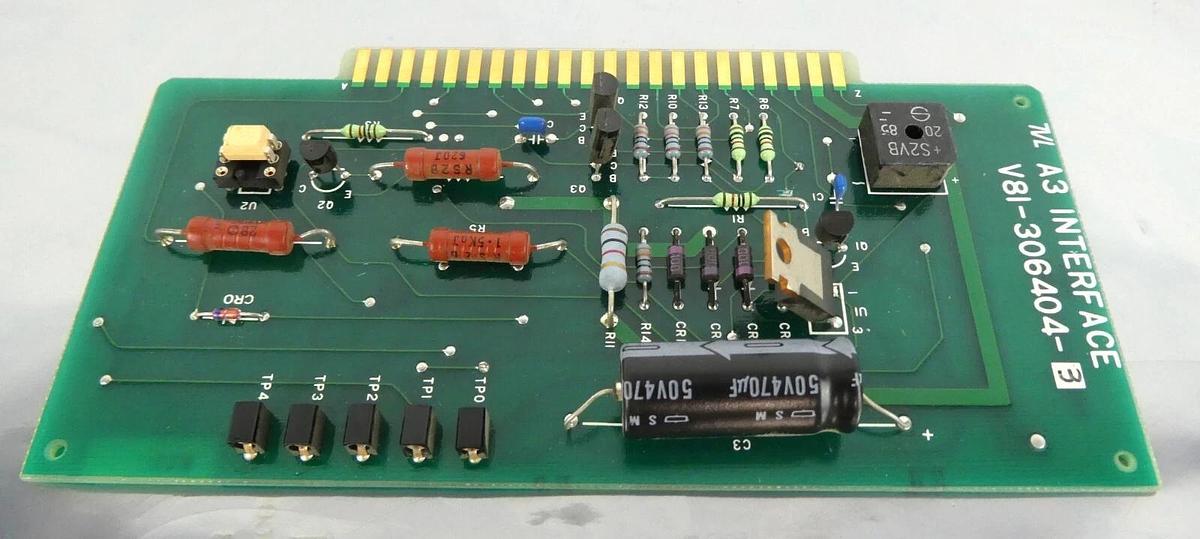 TVL TEL-Varian V81-306404-3 A3 Interface PCB Tokyo Electron V08-500274-2 New