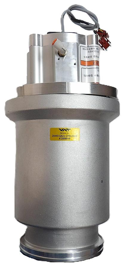 Used VAT 26440-QA21-CPK1 High Vacuum HV Angle Valve Bellows Series 26 Working