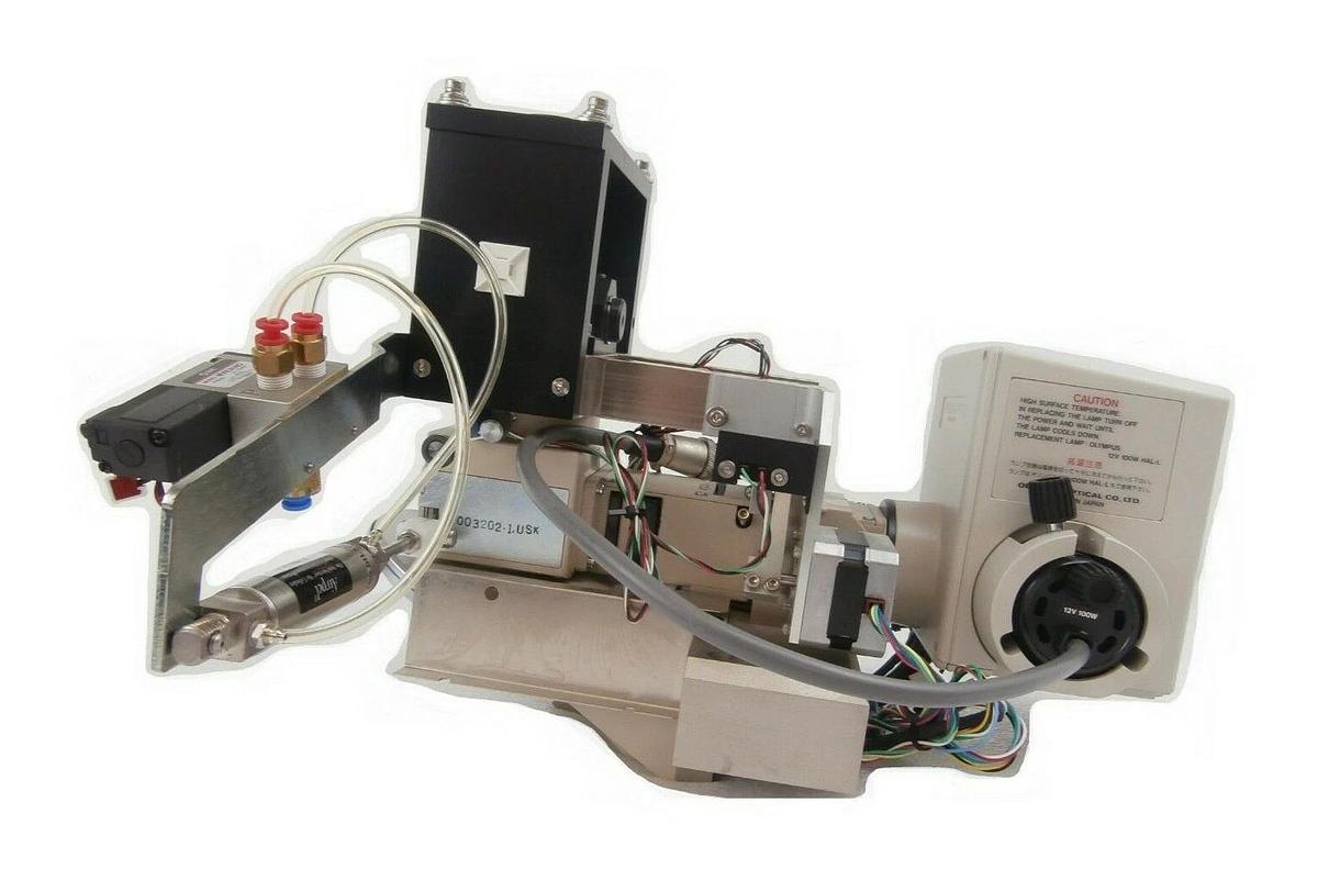Used KLA-Tencor CRS-3000 Microscope Assembly Olympus BH3-5NRE-M BH2-HLSH Working