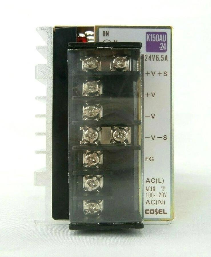 Used Cosel K150AU-24 24V Power Supply Reseller Lot of 2 Used Working