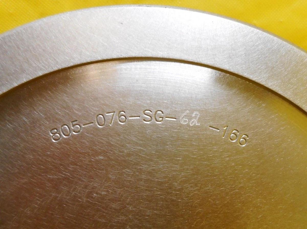 Used Tosoh 805-076-SG-62-166 SST Shutter Disc Used Working