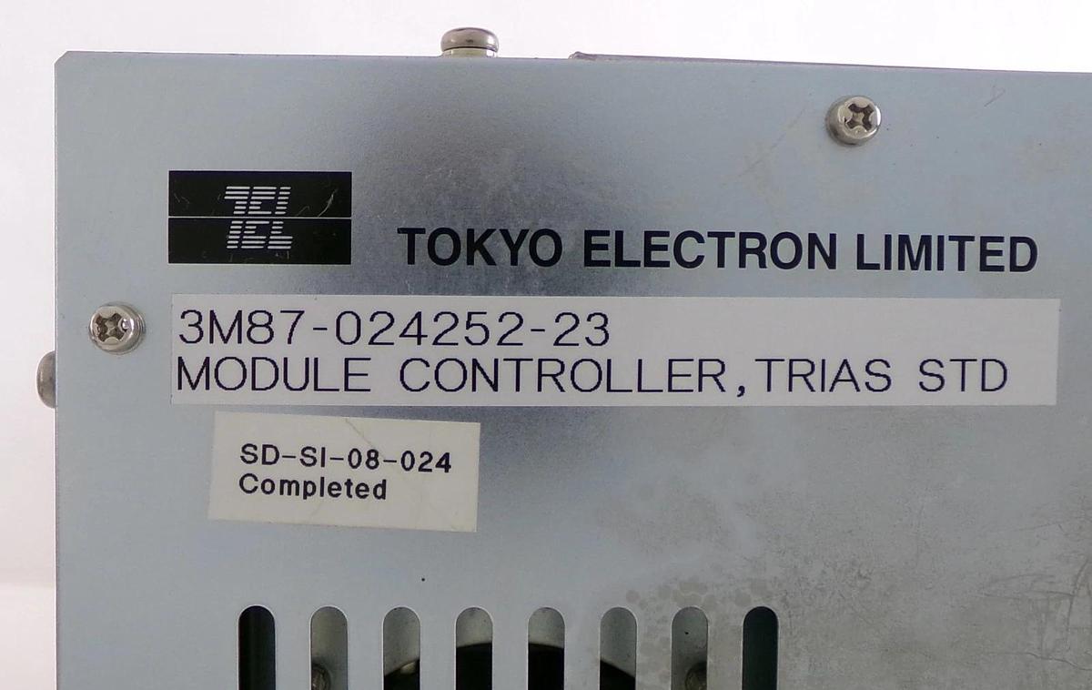 Used TEL Tokyo Electron 3M87-024252-23 Trias STD Module Controller Computer Untested