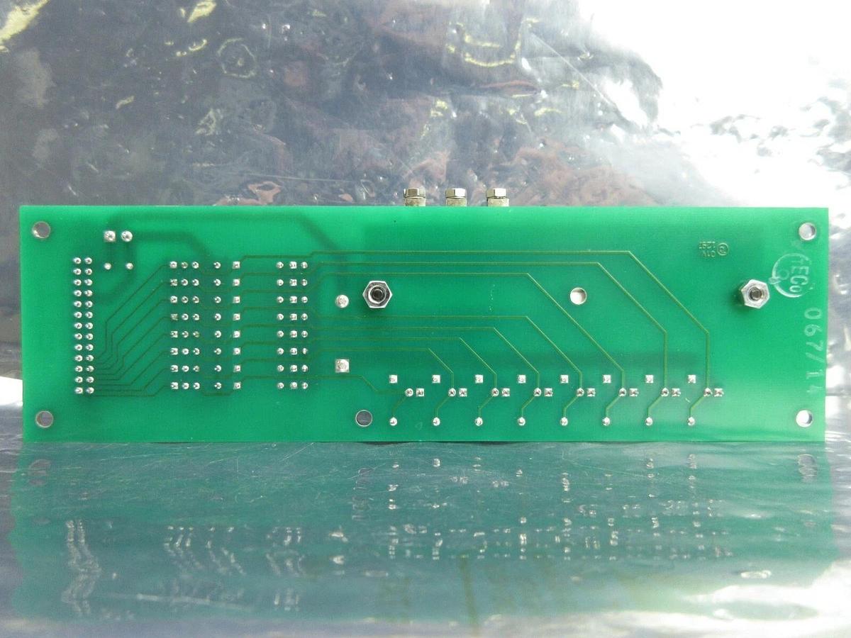 Used TECO Pneumatic DES375-010-8 3-Port Pneumatic Manifold Board PCB HA010E1 Working