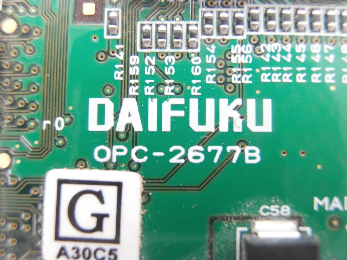 Used Daifuku OPC-2677B Programmable Logic Board PCB Working Spare
