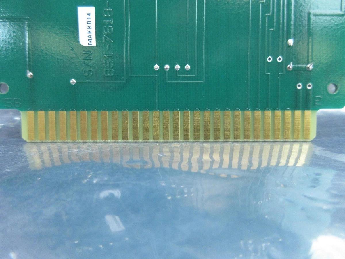 Used Perkin-Elmer 851-8618-004 Processor PCB Card A5167 Rev. G SVG ASML 90S Used