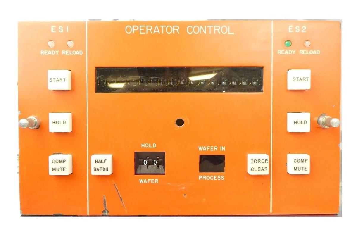 Used Varian Semiconductor VSEA DH0325-1 Operator Control Panel PCB D-H0337001 Working