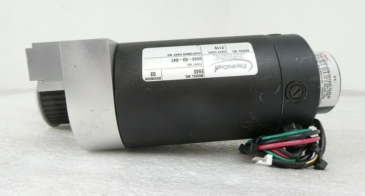 Used ElectroCraft 0643-03-041 Servo Motor E643 Assembly AMAT Working Surplus