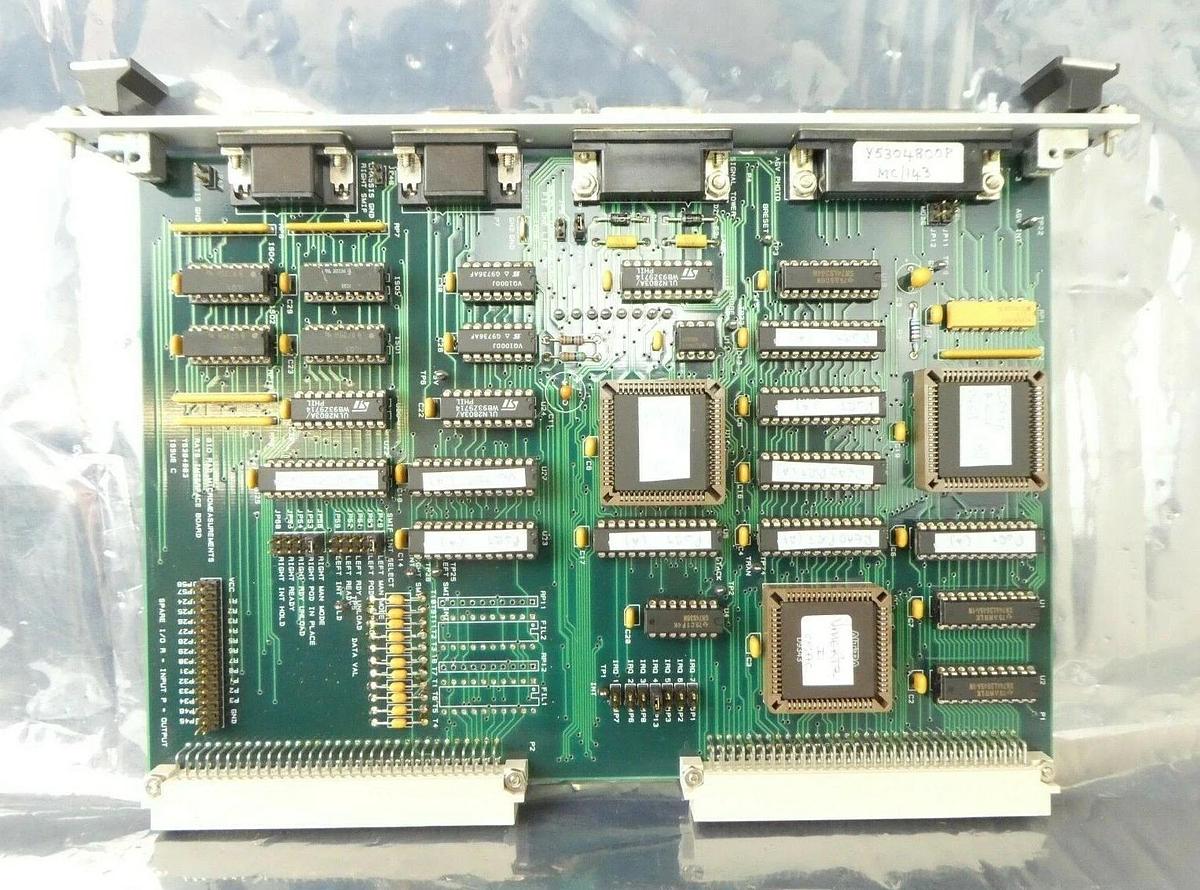 Used Bio-Rad Y5304800P RATS Interface Board VME PCB Card Y5304803 Quaestor Q7 Working