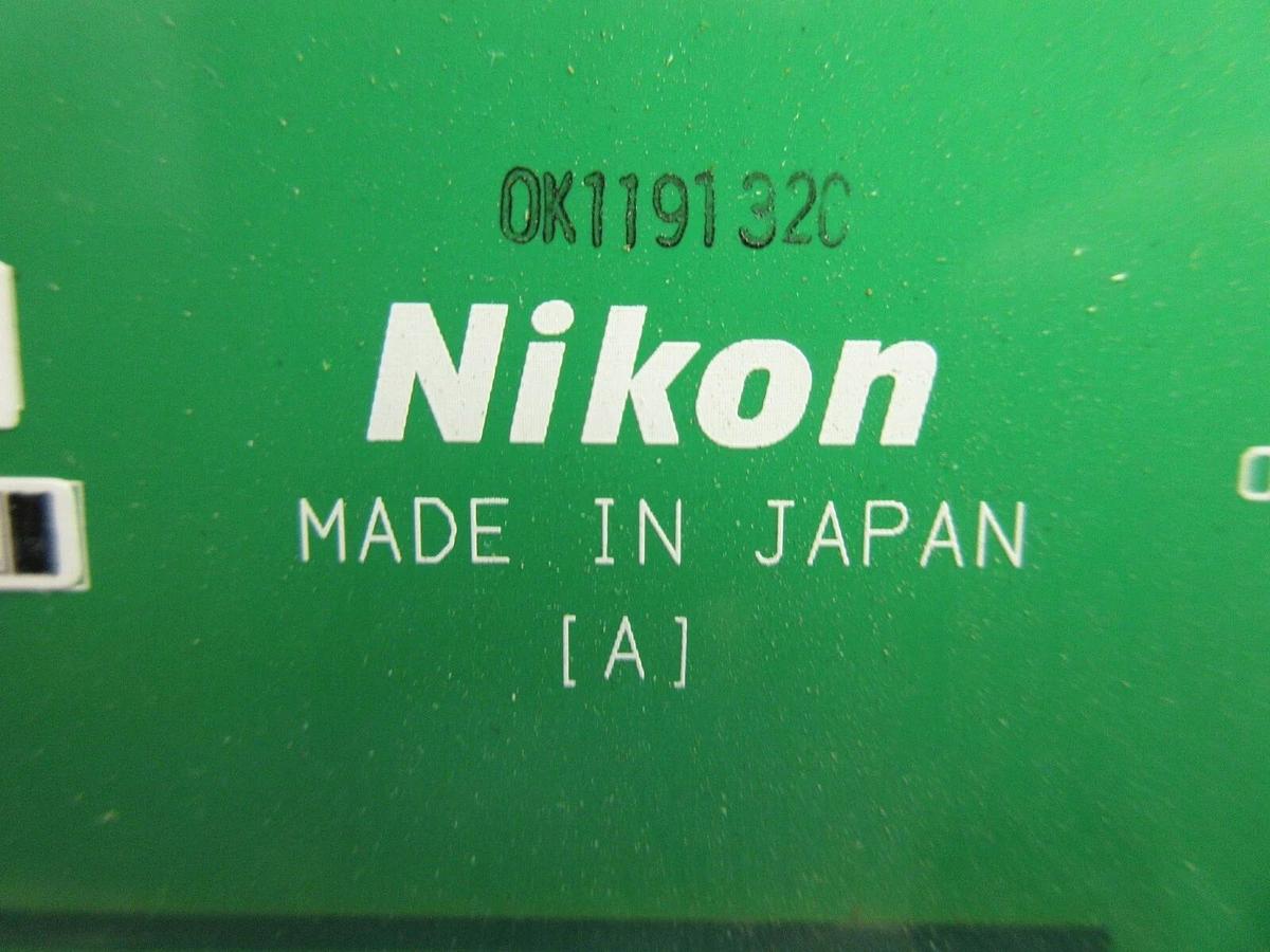 Used Nikon Precision 4S025-370 Relay Interface Board PCB X8RSSB_LUB NSR Working