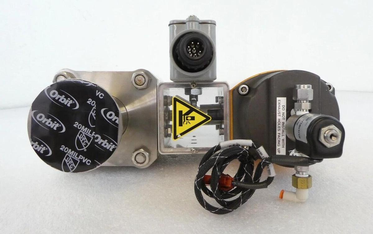 Used A&N 1539-S-N Vacuum Pneumatic Valve AMAT Applied Materials 0190-08958 Working