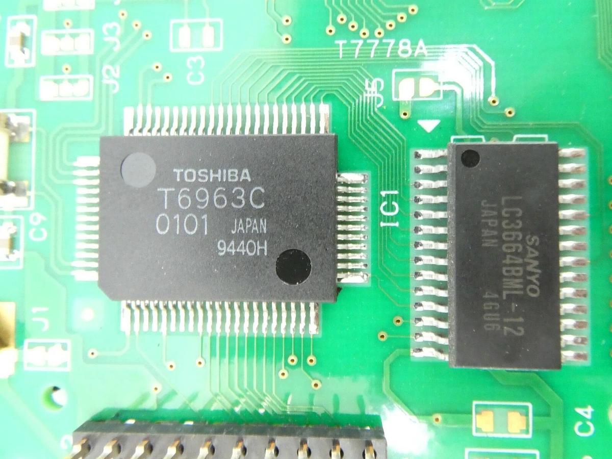 Used Optrex DMF5005N LCD Display PCB Board SVG Silicon Valley Group 90S DUV Spare