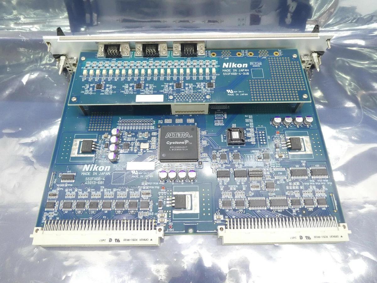 Used Nikon 4S013-681 PCB Card SSIFX6B-4 SSIFX6B-4-SUB NSR FX-601F Working Surplus