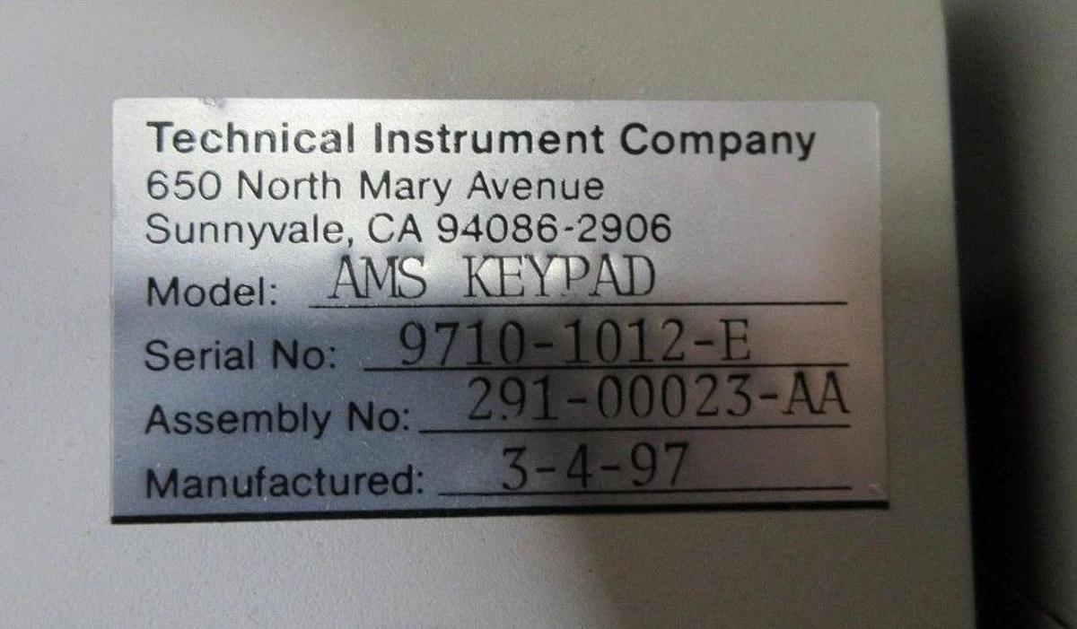 Used Technical Instruments 015-00013-AA Reticle Measurement Microscope AMS 310 As-Is