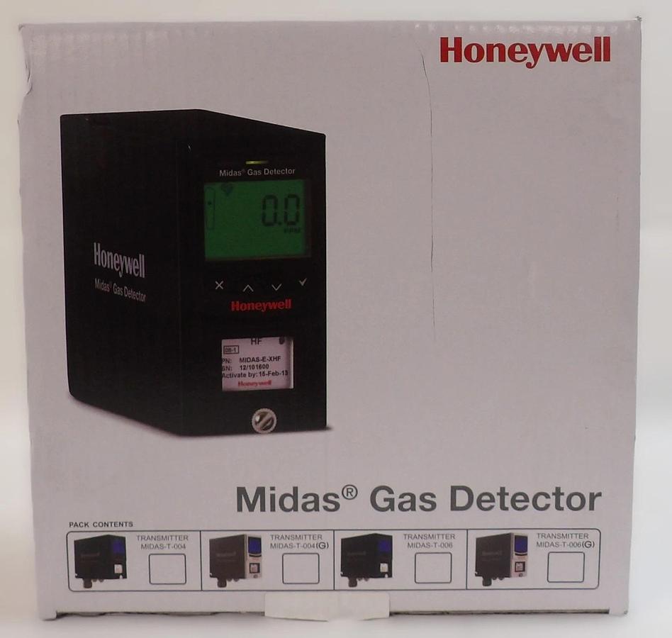 Honeywell Analytics MIDAS-T-004 Gas Detector Transmitter New Surplus