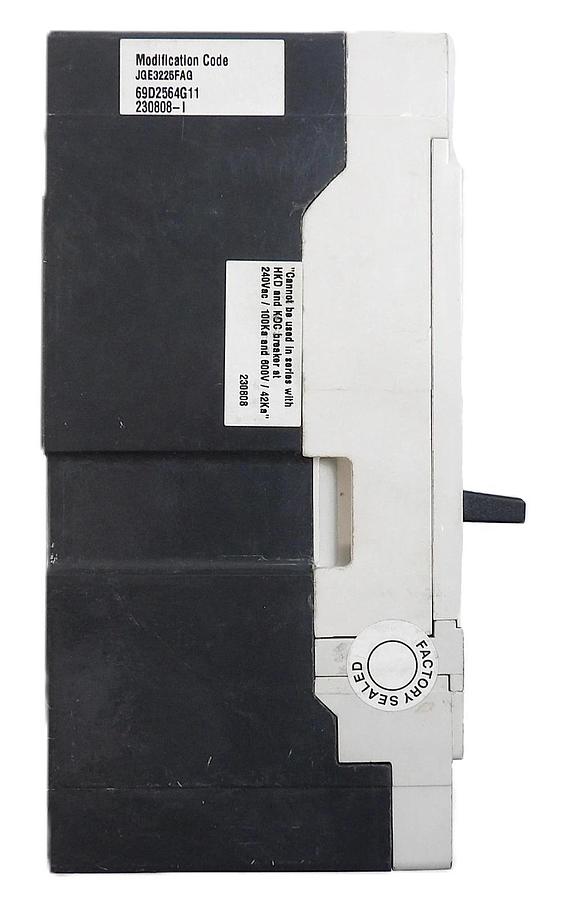 Used Eaton JGE3250NN 3 Pole Circuit Breaker J250E 69D2551G10 Working