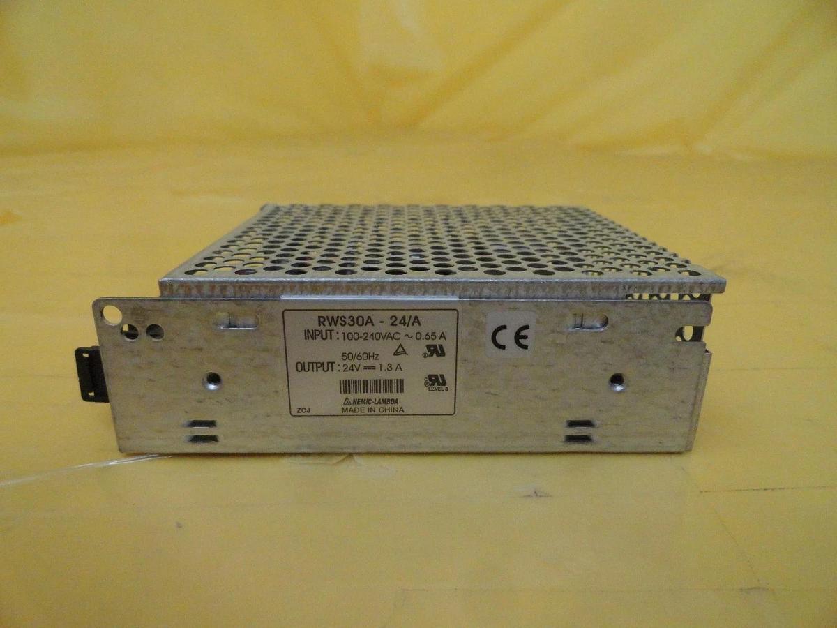 Used Nemic-Lambda RWS30A-24/A Power Supply 24V Used Working