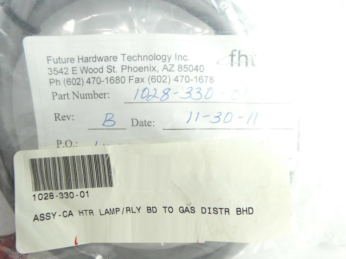 ASM 1028-330-01 Rev. B Board to Gas Distribution BHD Cable Lot of 3 New Surplus