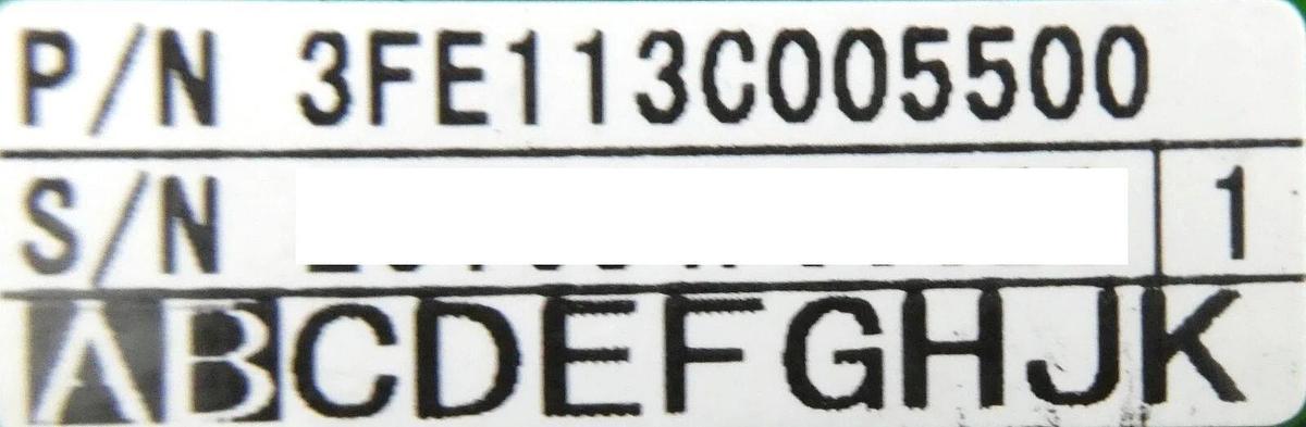 Used Shinko 3FE113C005500 PCB Assembly M141 CAP Working Surplus