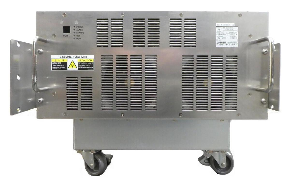 Used Daihen RGA-100B RF Power Generator 10kV TEL 2L39-000145-12 Untested Surplus