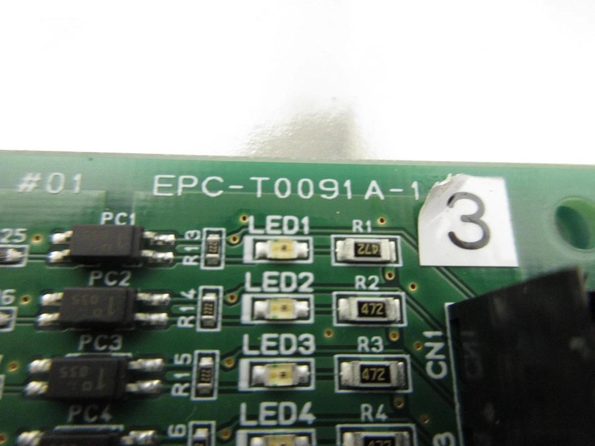 Used TEL Tokyo Electron EPC-T0091A-11 EXT IF Board #01 PCB TOB1096 ACT12-300 Used