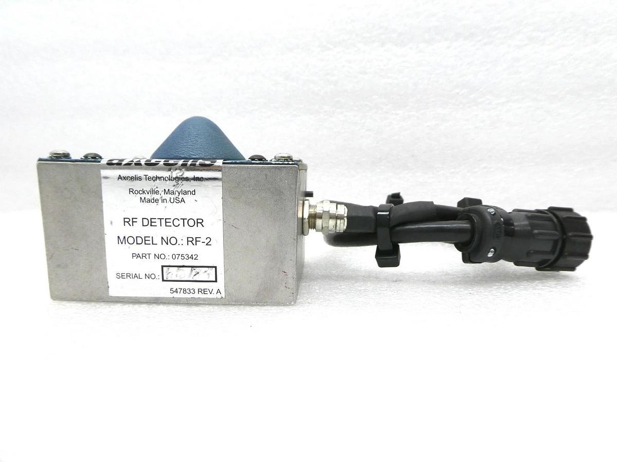 Used Axcelis Technologies 075342 RF Detector Module RF-2 Used Working