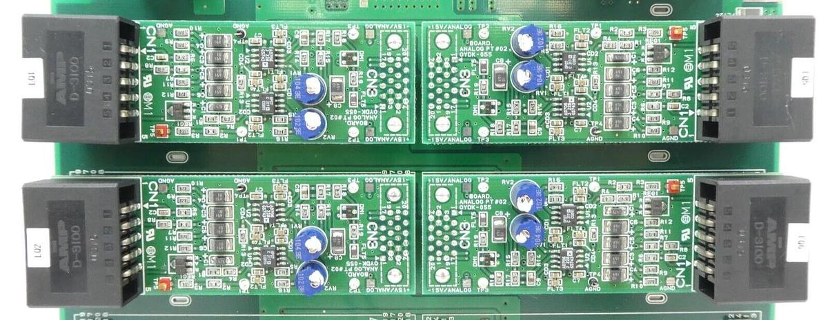 Used TEL Tokyo Electron OYDK-057 Analog Connector #02 PCB Reseller Lot of 3 Working