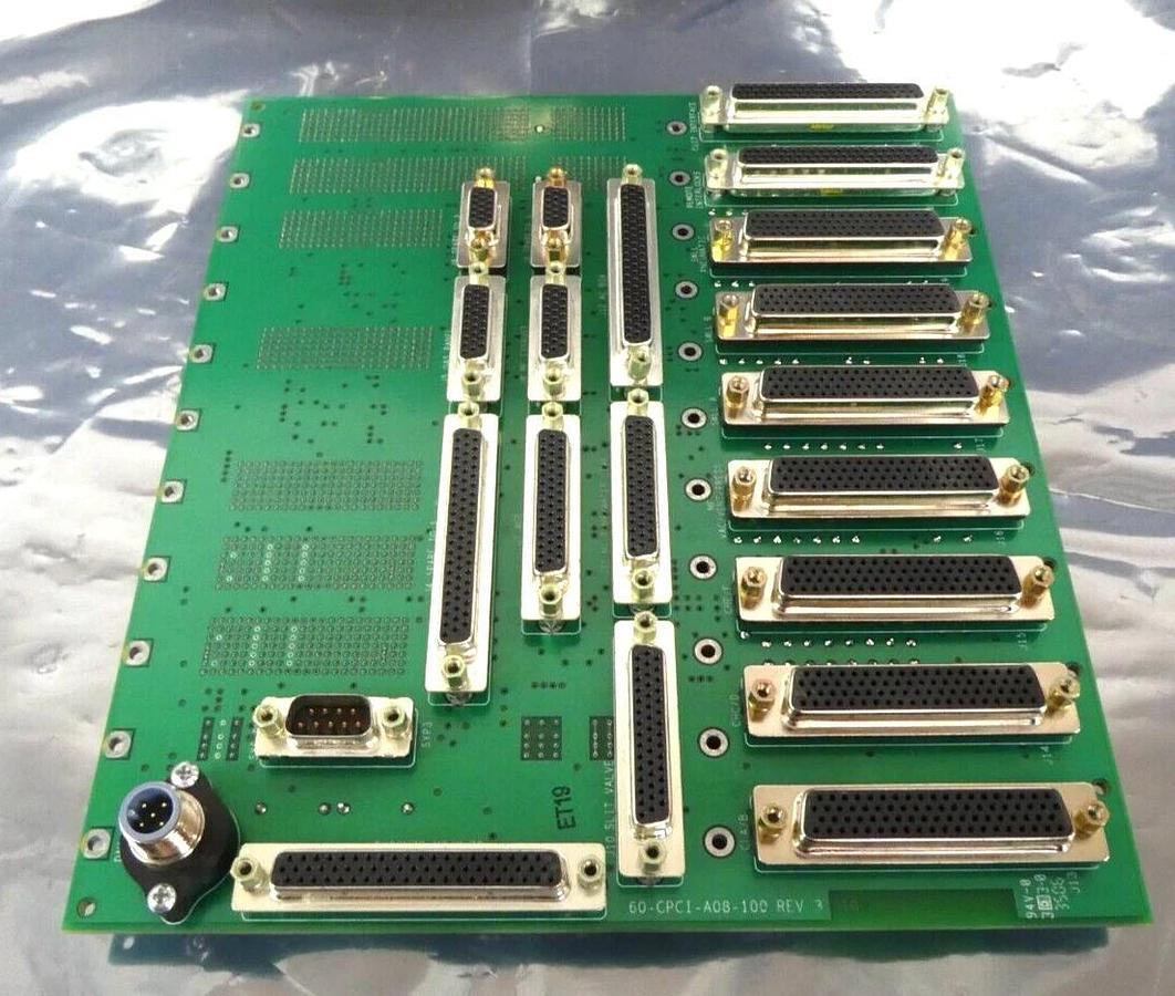 Used AMAT Applied Materials 60-CPCI-A08-100 Expansion Backplane PCB RMN-50M3 Working