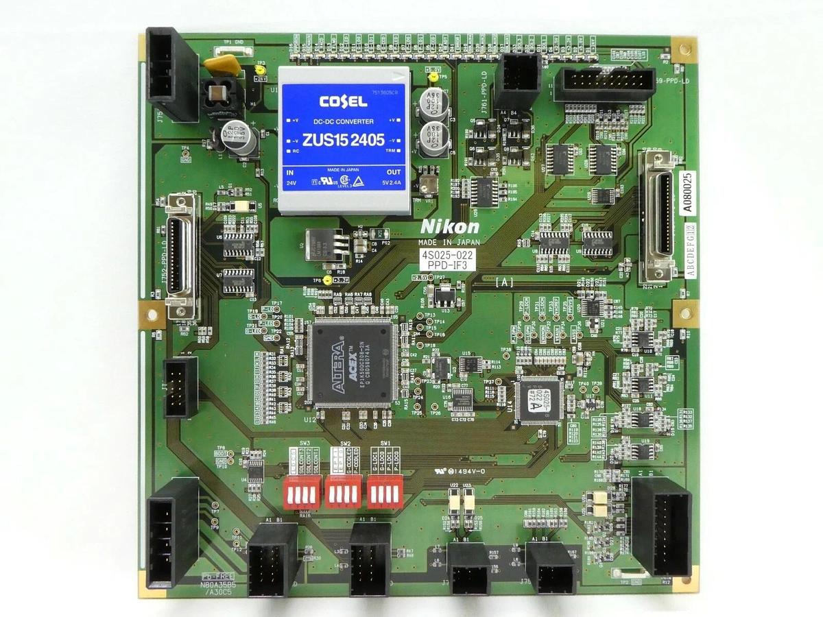 Used Nikon 4S025-022 PPD Interface PCB PPD-IF3 NSR-S610C System Working Spare
