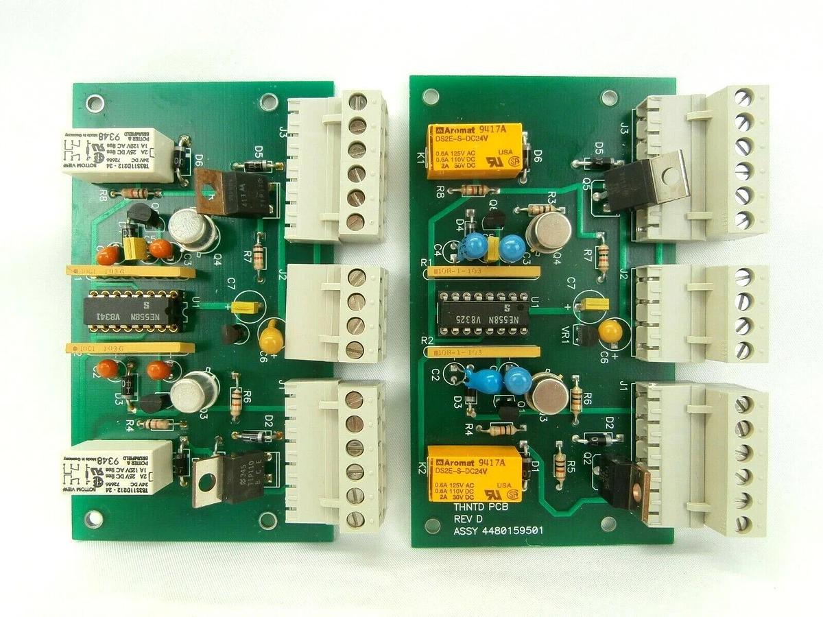 Used Plasma-Therm 4480159501 THNTD PCB Board Clusterlock 7000 Reseller Lot of 2 Spare
