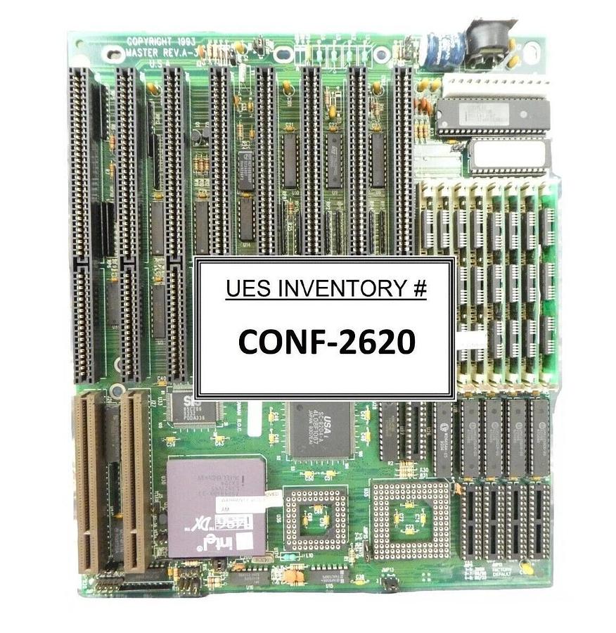 Used American Megatrends i486DX Motherboard PCB Tencor Instruments 200mm P-2H Working
