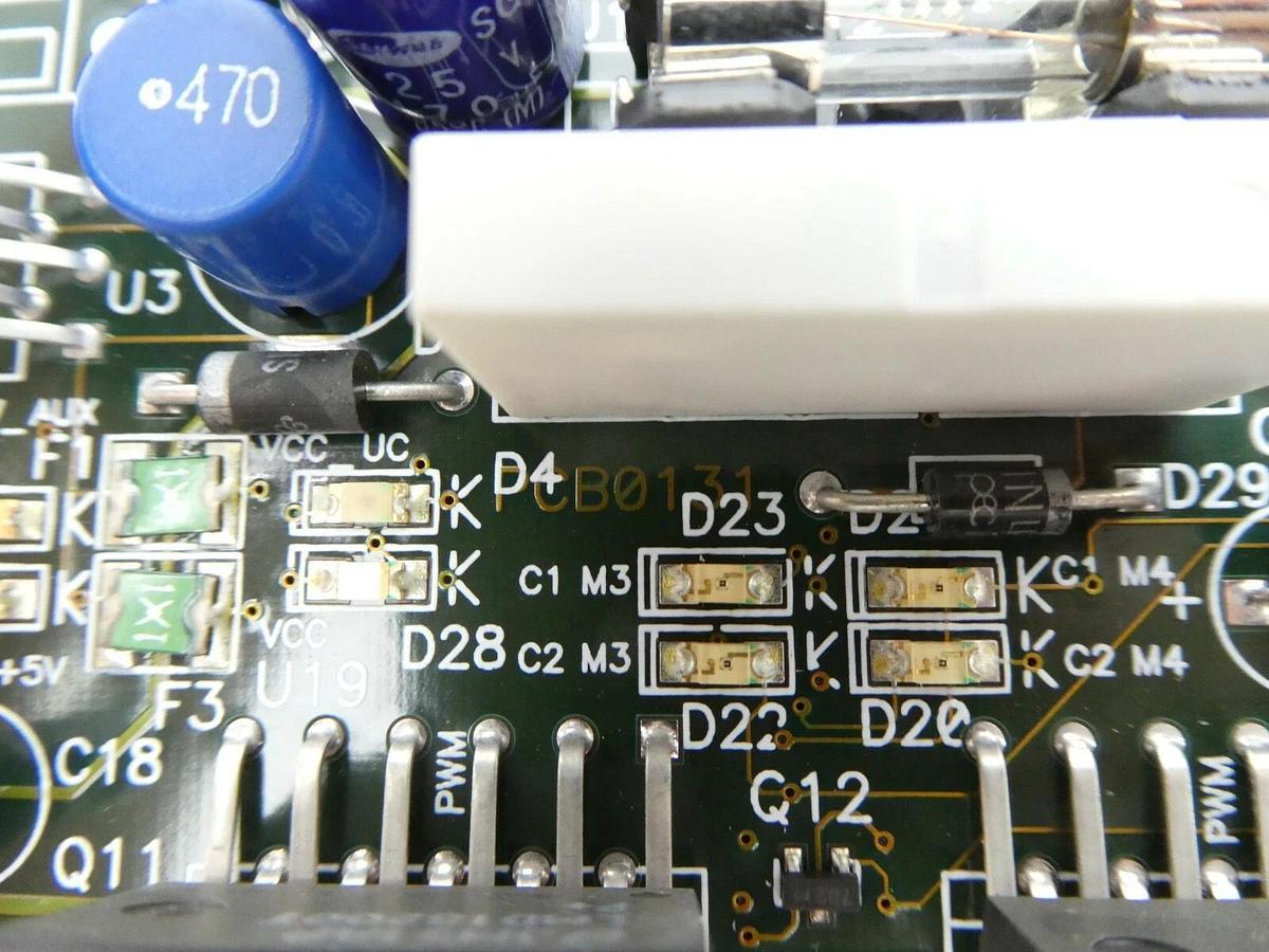 Used RECIF Technologies MOBJH0131D Motherboard PCB with CPU CPUAH0027A Working Spare