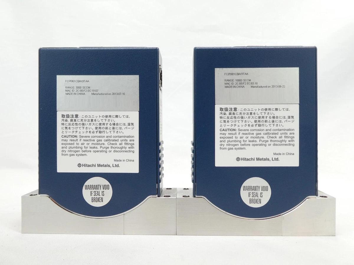 Used Aera PI-98 Series Mass Flow Controller MFC Reseller Lot of 8 Working Surplus