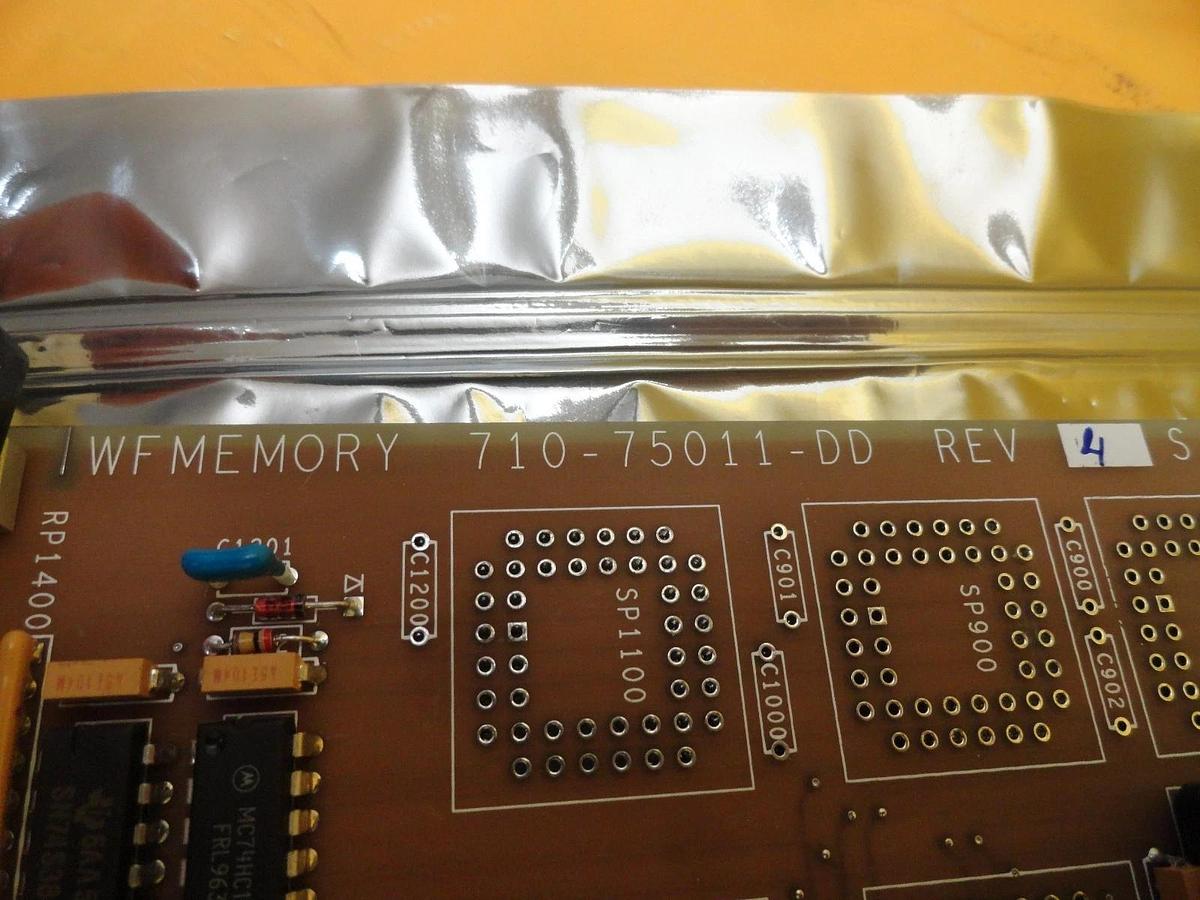 Used Orbot Instruments 710-75011-DD WFMEMORY MEM PCB Card AMAT WF 720 Used Working