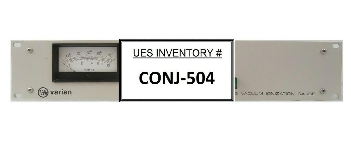 Used Varian Semiconductor VSEA F6323001 842 Vacuum Ionization Gauge Controller Spare