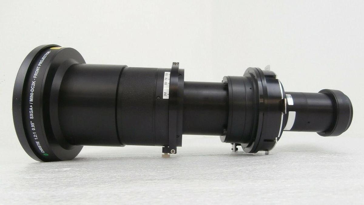 Used Christie 1.2:1 0.95" SXGA+/MINI-DC2K Front Projection HD Long Focal Lens Working