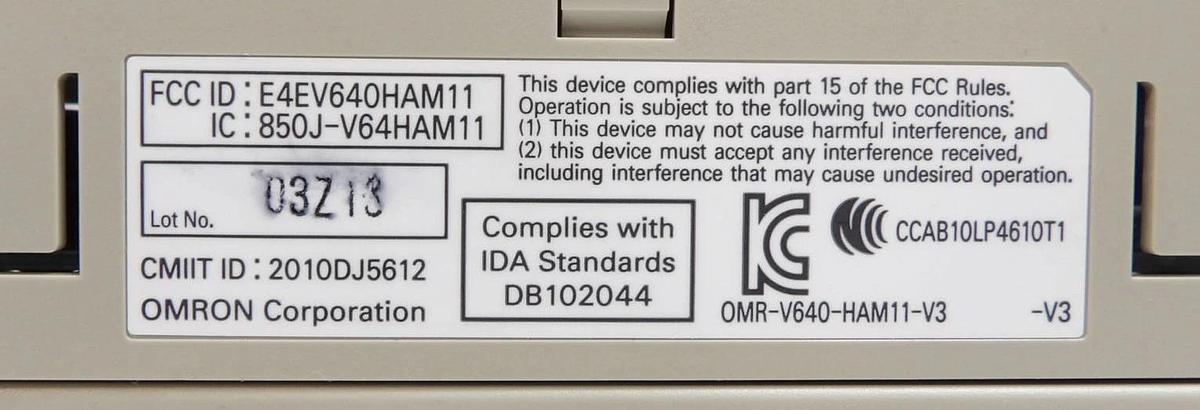 Used Omron V640-HAM11-V3 Amplifier Unit Assembly V640 Series Lot of 4 Working
