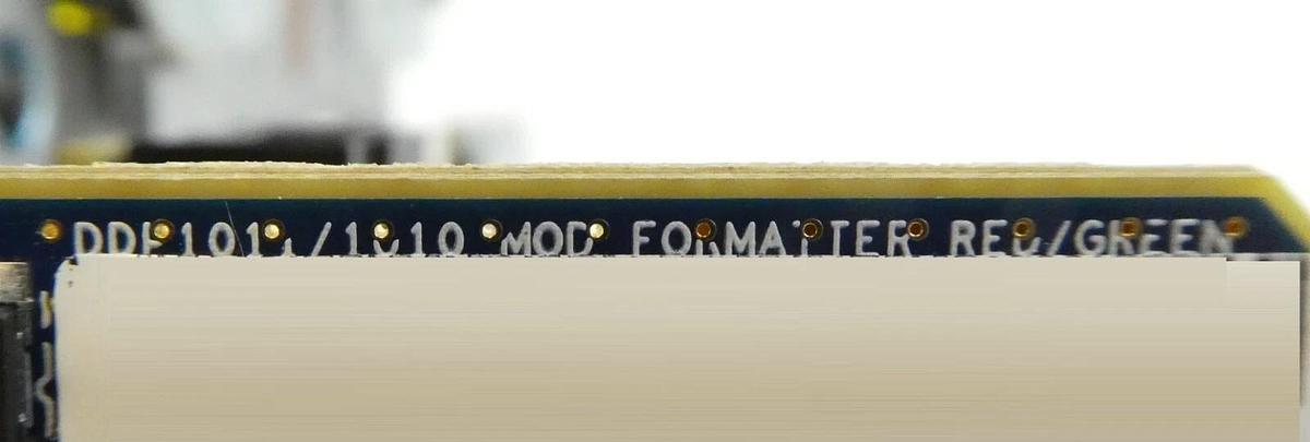 Used Christie Digital 000-100711-01 MOD Formatter Assembly Red/Green PCB MATRIX S+2K
