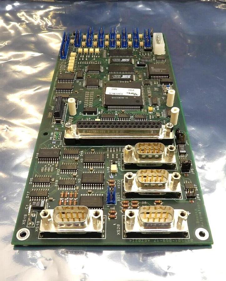 Used Brooks Automation 013501-069-17 Processor Control Board PCB Working Surplus