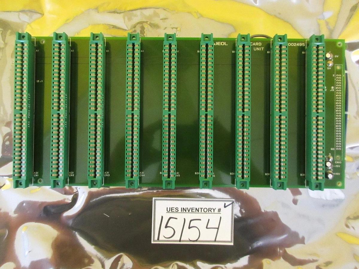 Used JEOL MP002495 CARD UNIT Backplane Board PCB JEM-2010F Used Working