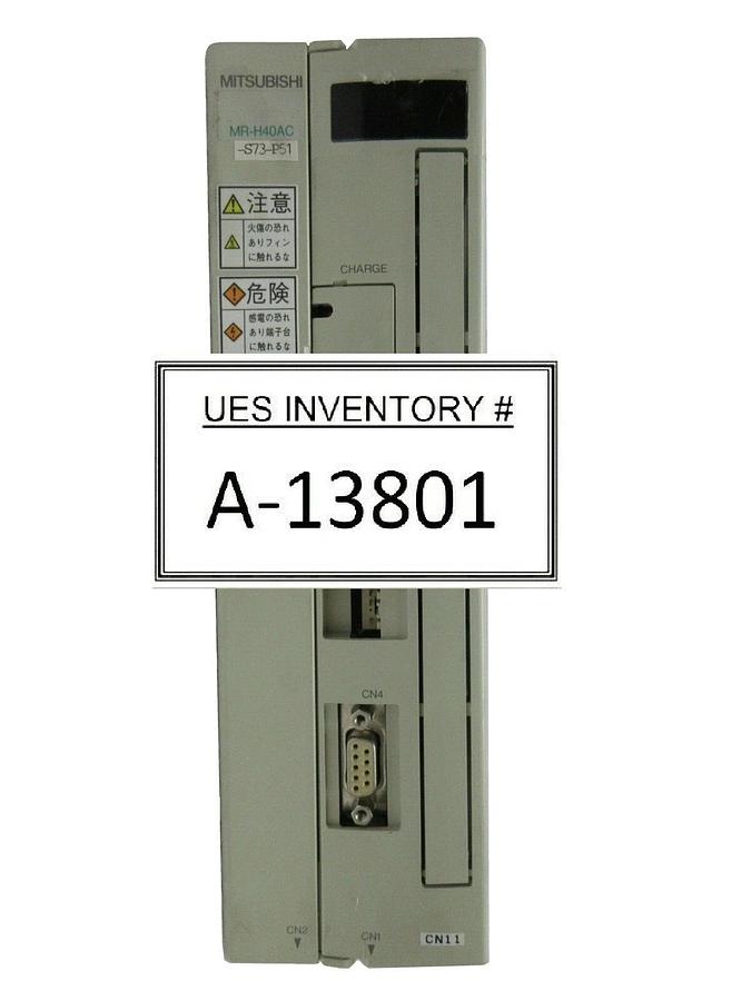 Used Mitsubishi MR-H40AC-S73-P51 AC Servo Drive Panasonic FB30T-M Flip Chip Used