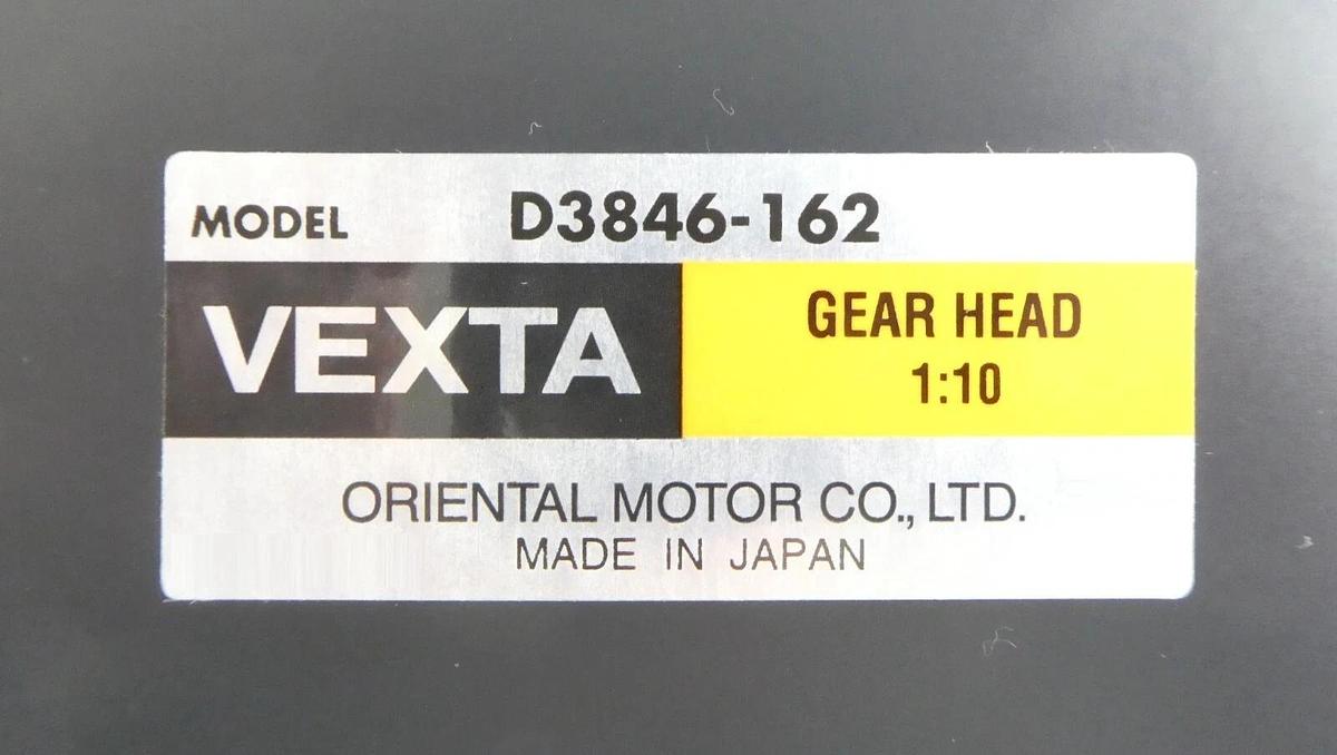 Used Oriental Motor BXM6400-GH-K3 DC Motor W/Gear Head D3846-162 Working Surplus