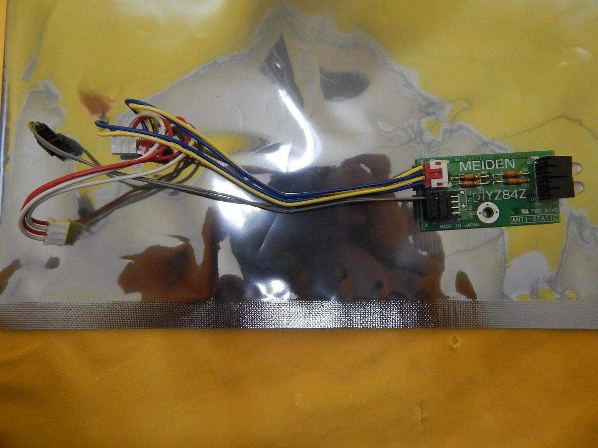 Used Meiden YZ84Z LED Indicator Board PCB SU22A31963 MU24A31158 Lot of 3 Used Working