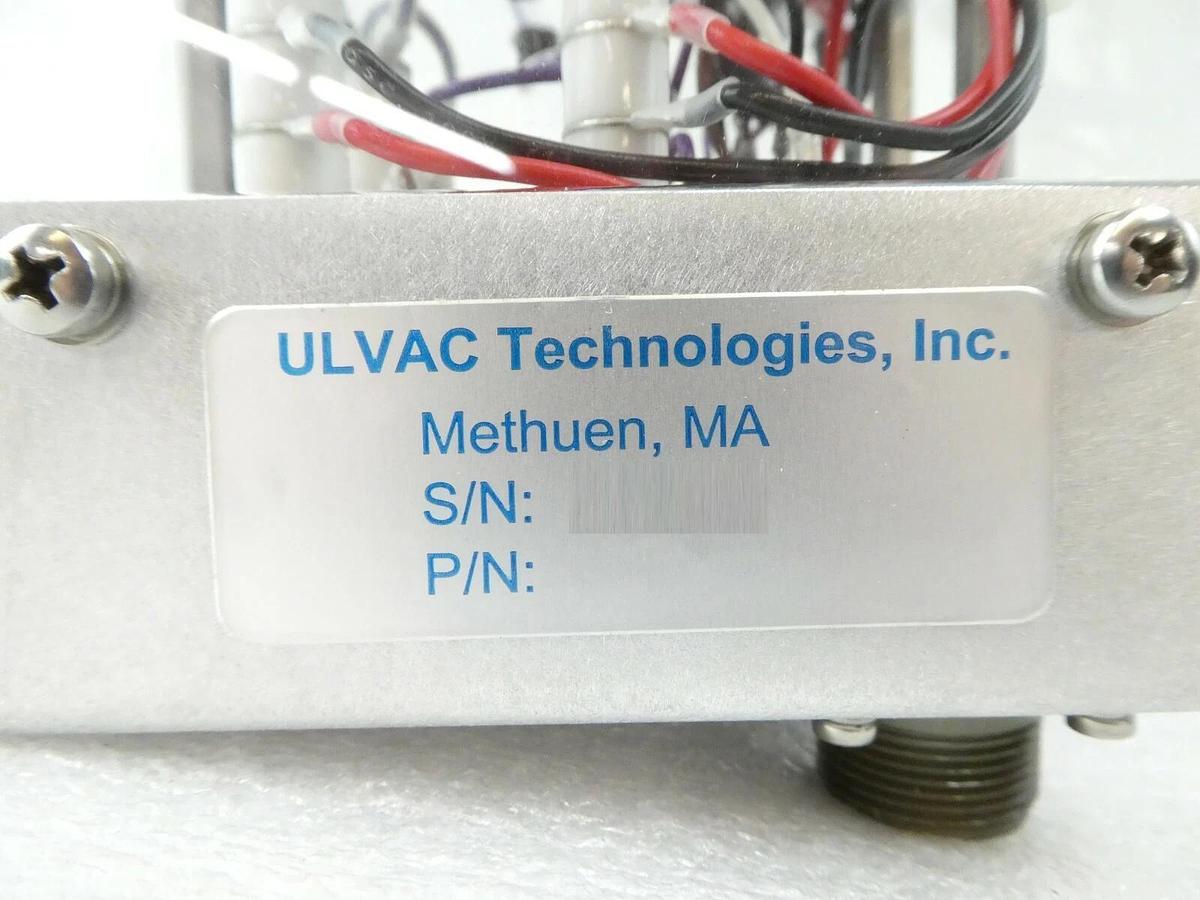 Used Ulvac Technologies High Voltage Relay Interface Assembly Gigavac 3CXS7 Working