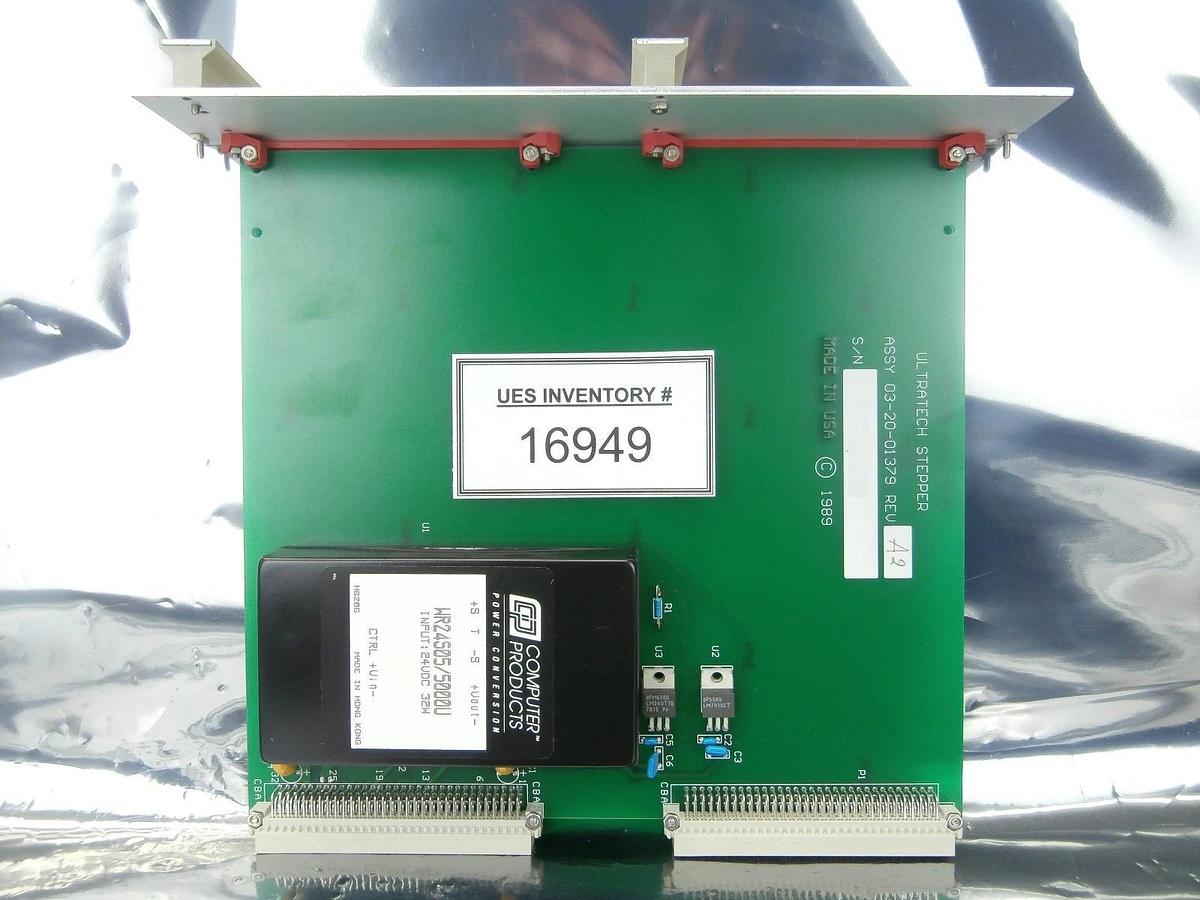 Used Ultratech Stepper 03-20-01379 Power Supply WR24A05/5000U PCB Card Used Working