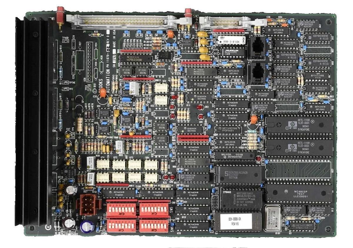 Used Brooks Automation 11070-02 DNC Robot Controller PCB 3500 Spare Surplus