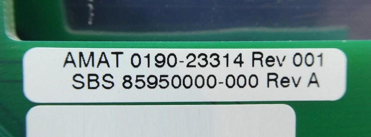 Used SBS Technologies 85950000-000 Interface PCB AMAT 0190-23314 Working Surplus