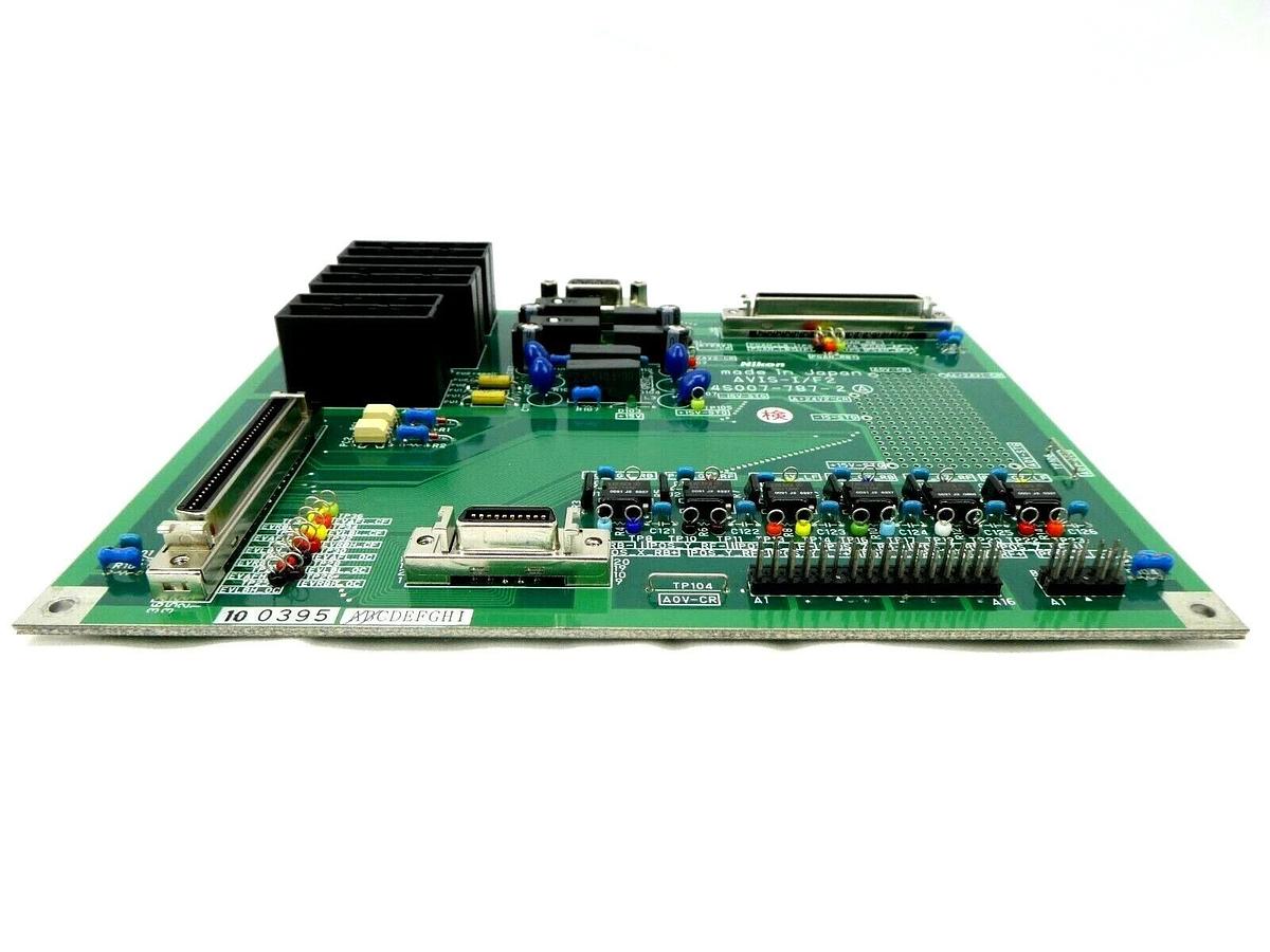 Used Nikon 4S007-787-2A AVIS-I/F2 Interface Board PCB NSR-S204B Working Spare